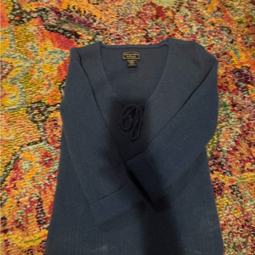 Abercrombie and fitch wool Y2K v neck sweater